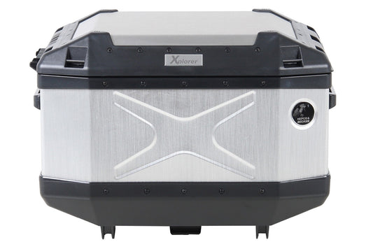 Hepco&Becker XPLORER Topcase - 45 Litres - silver