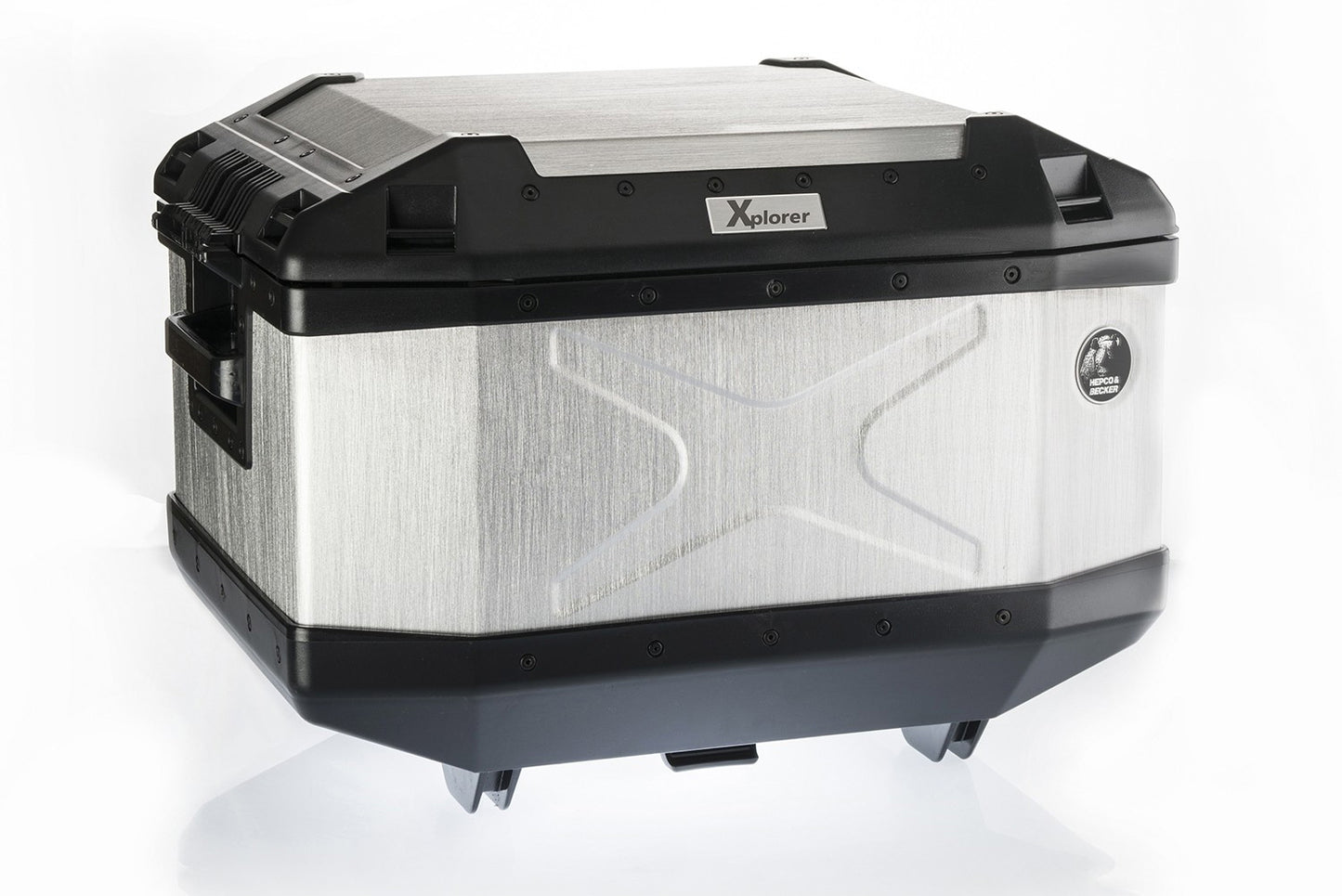 Hepco&Becker XPLORER Topcase - 45 Litres - silver