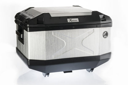 Hepco&Becker XPLORER Topcase - 45 Litres - silver