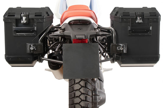 Pannier Rack Set incl. Xplorer Cases Hepco&Becker R 12 G/S - black