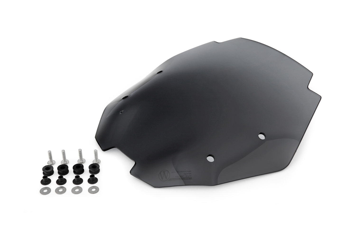 SPORT windshield - smoked grey