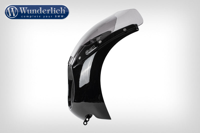 Wunderlich Daytona R nineT cockpit fairing - BLACK STORM METALLIC