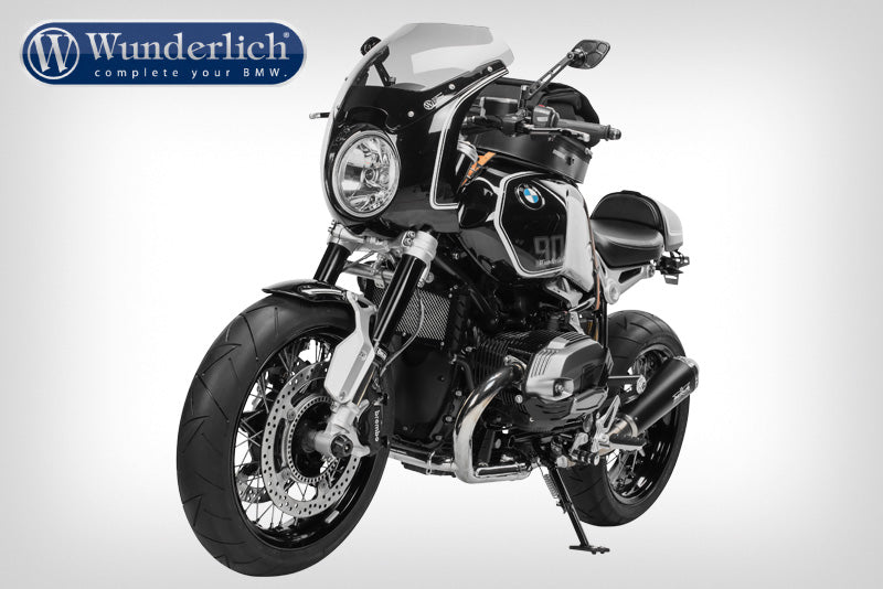 Wunderlich &#8220;Daytona&#8221; R nineT cockpit fairing - black-white