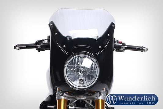 Wunderlich &#8220;Daytona&#8221; R nineT cockpit fairing 2017+ - Black Storm Metallic
