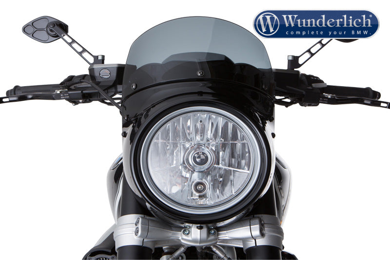 Wunderlich VINTAGE windshield for VINTAGE TT light screen - smoked grey