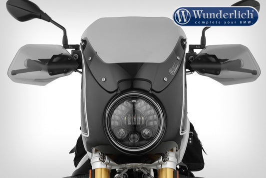 Wunderlich &#8220;Daytona&#8221; R nineT cockpit fairing - black-white