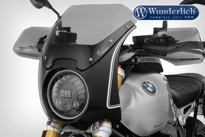 Wunderlich &#8220;Daytona&#8221; R nineT cockpit fairing - black-white