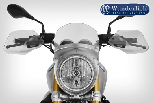 Wunderlich &#8220;VINTAGE TT&#8221; windshield for VINTAGE R nineT - silver