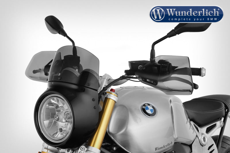 Wunderlich VINTAGE windshield for VINTAGE TT light screen - smoked grey