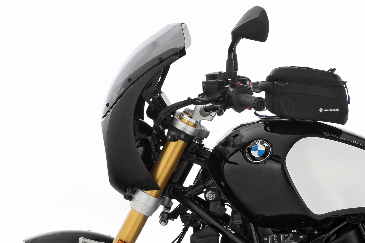 Cockpit fairing DAYTONA R 12 (nineT) - Blackstorm Metallic