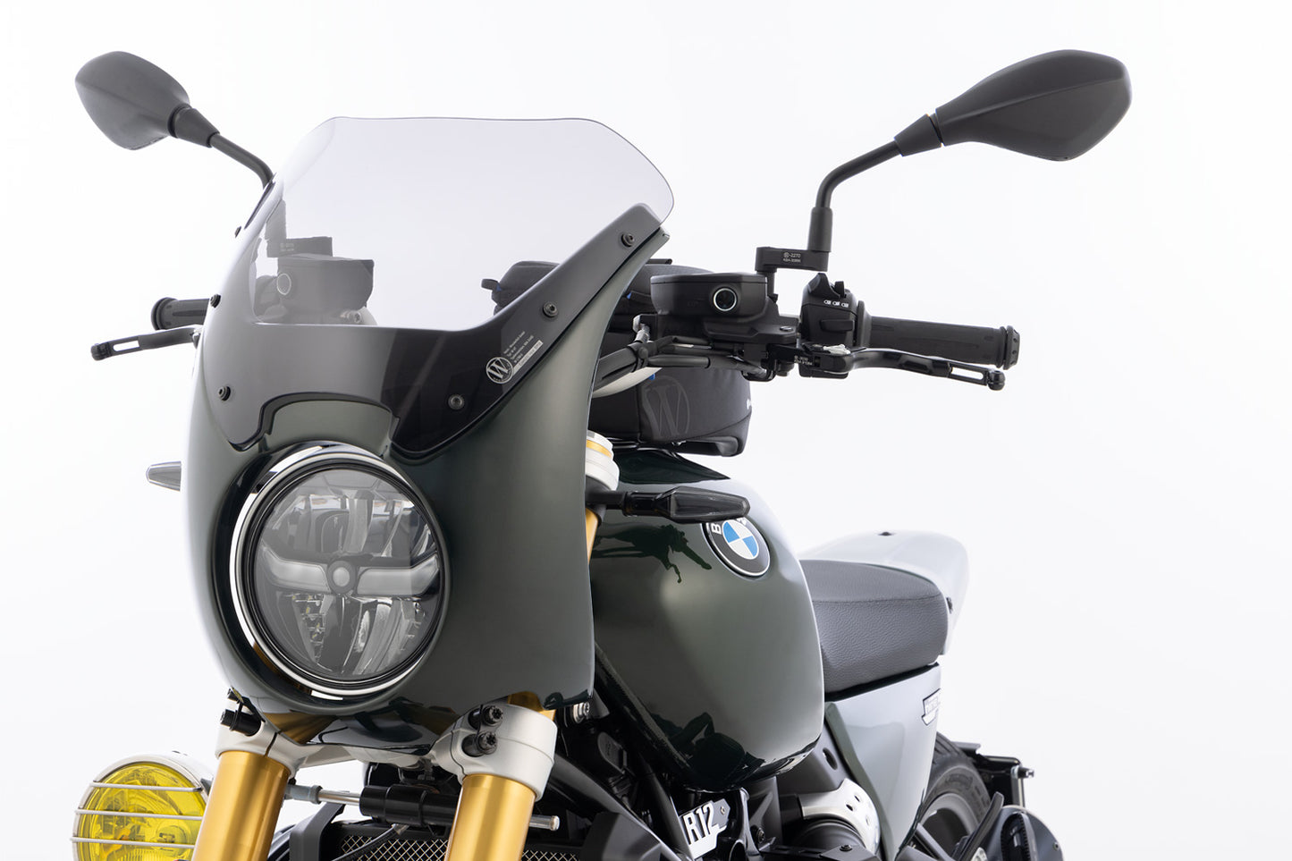 Cockpit fairing DAYTONA R 12 nineT - green
