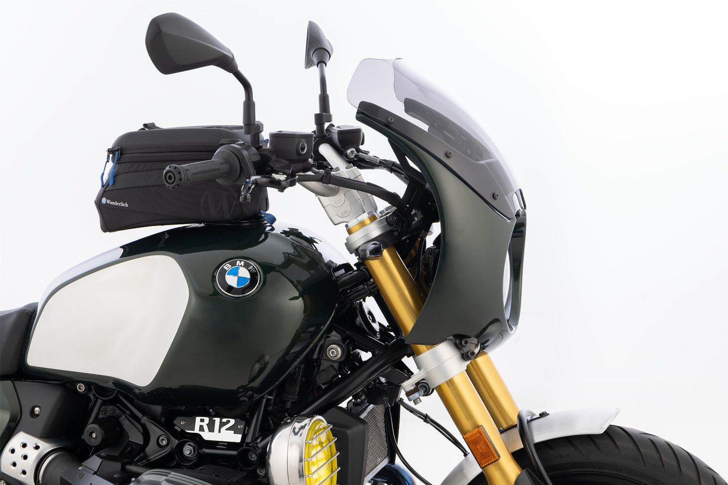 Cockpit fairing DAYTONA R 12 nineT - green