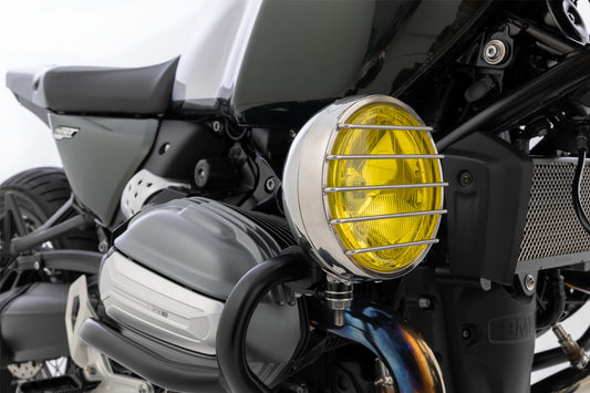 Auxiliary Headlight SixDays Ø155mm R 12 - chromed