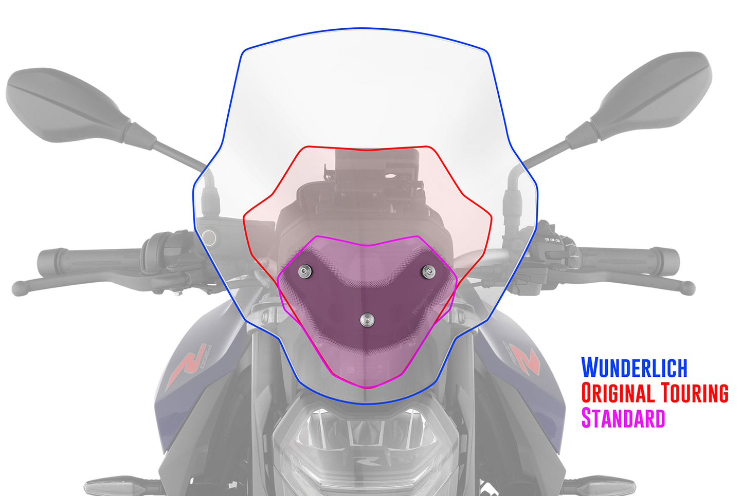 MARATHON windshield - clear