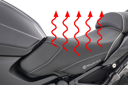 AKTIVKOMFORT rider seat - with seat heating Smart Plug & Play - standard - black