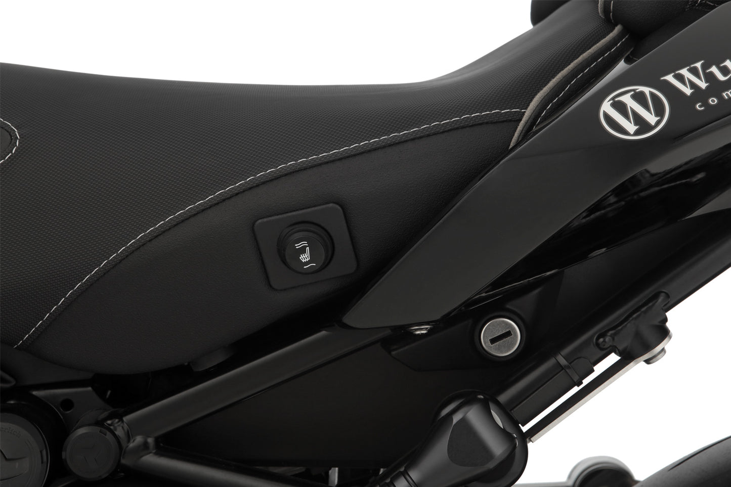 AKTIVKOMFORT rider seat with aftermarket seat heating - standard - black