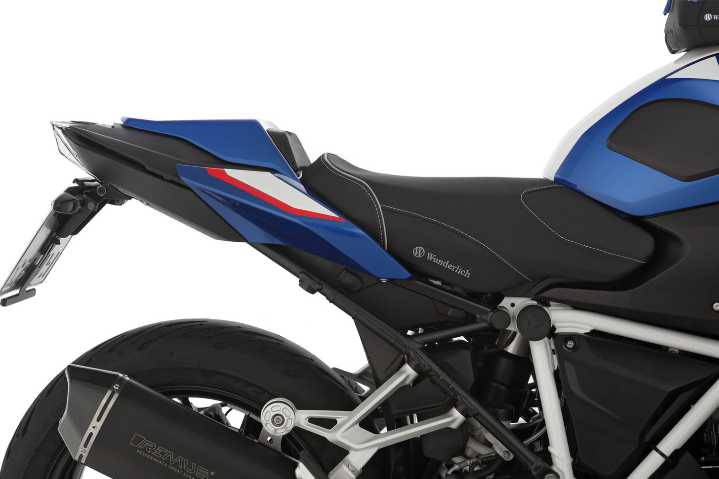 AKTIVKOMFORT rider seat with aftermarket seat heating - high - black