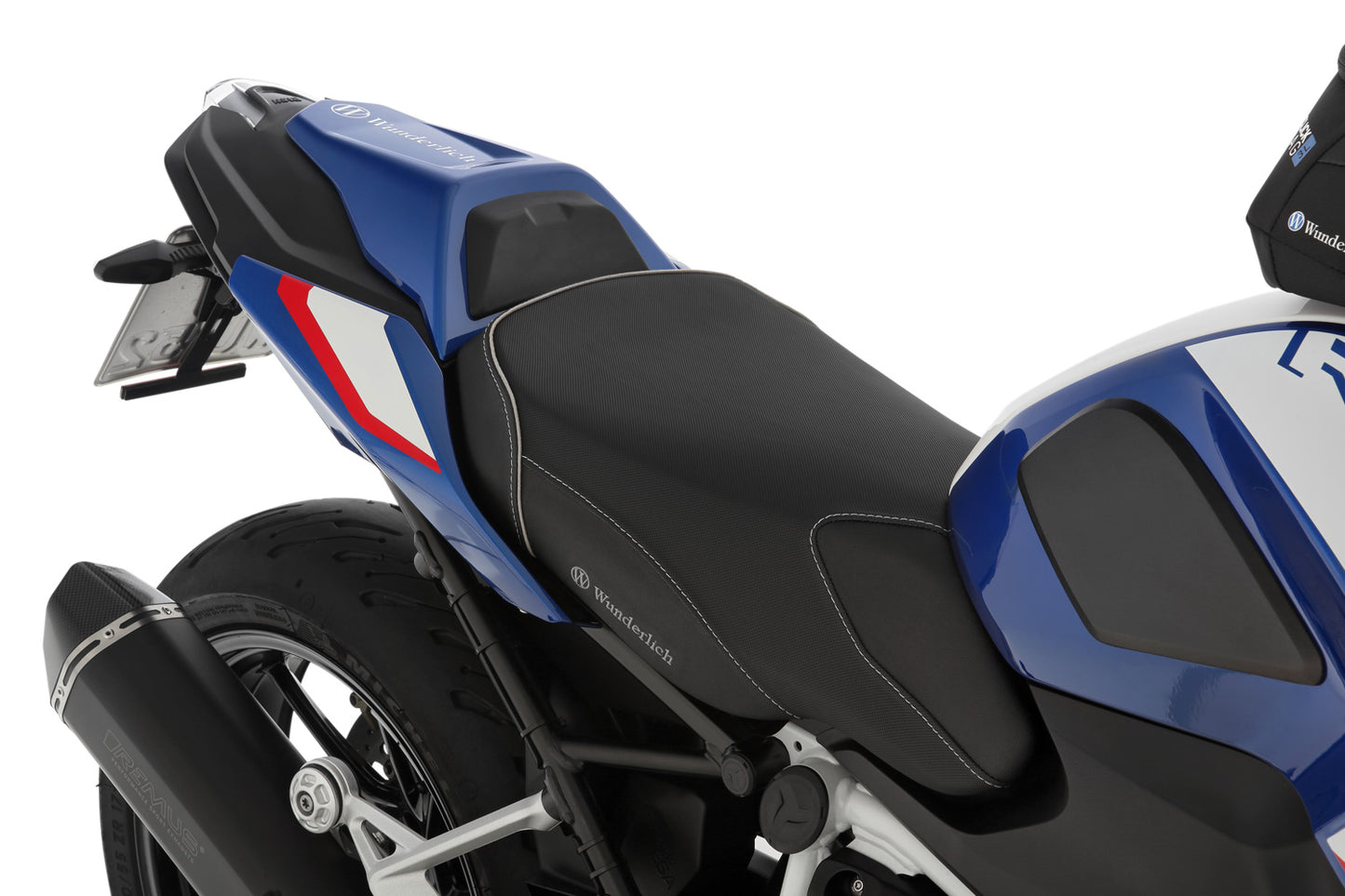 AKTIVKOMFORT rider seat with aftermarket seat heating - high - black