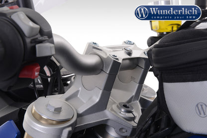 Handlebar riser 25mm - silver