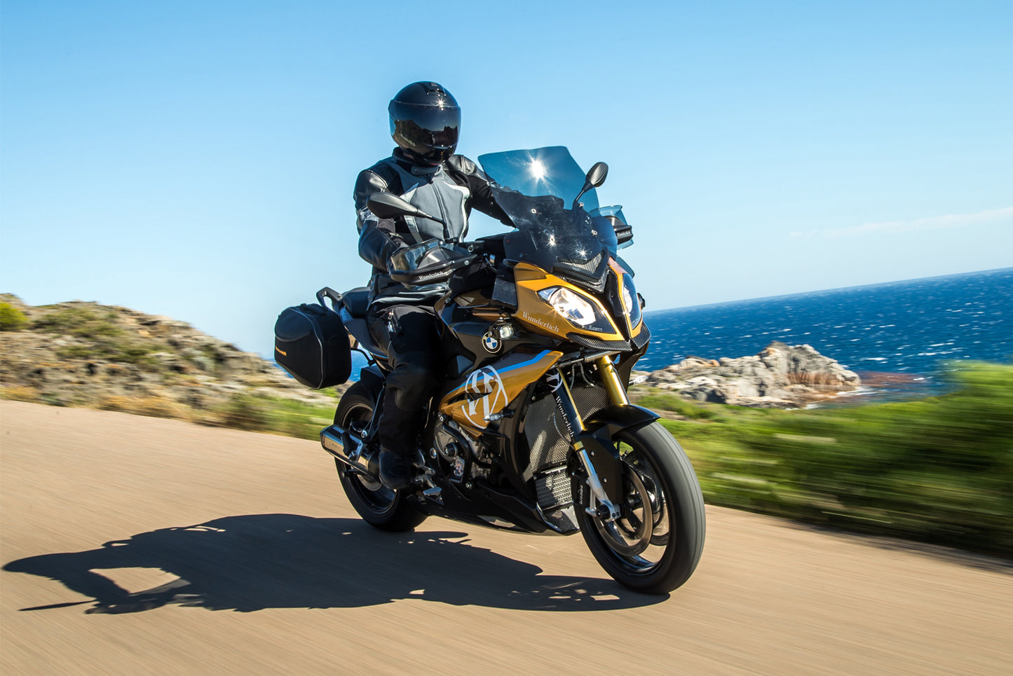 Tube-style handlebar - pre-drilled - silver