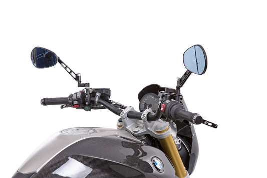 Tube-style handlebar - pre-drilled - black