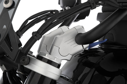 Handlebar riser ERGO+ R 12 / R 12 nineT - 41mm - silver