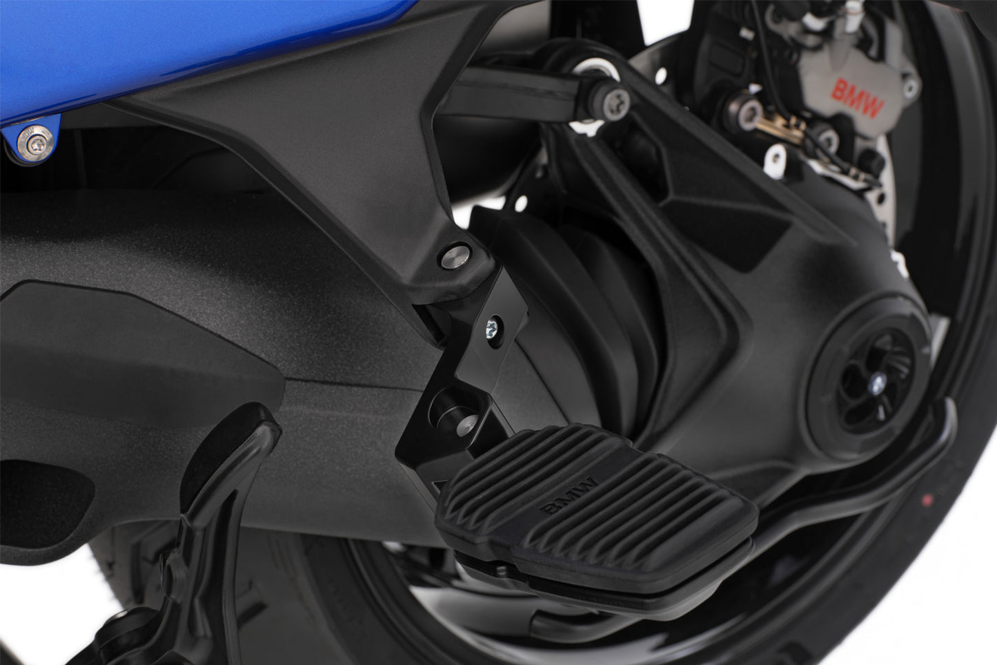 ERGO Passenger Footrest Lowering Kit for the BMW R 1300 RT - black