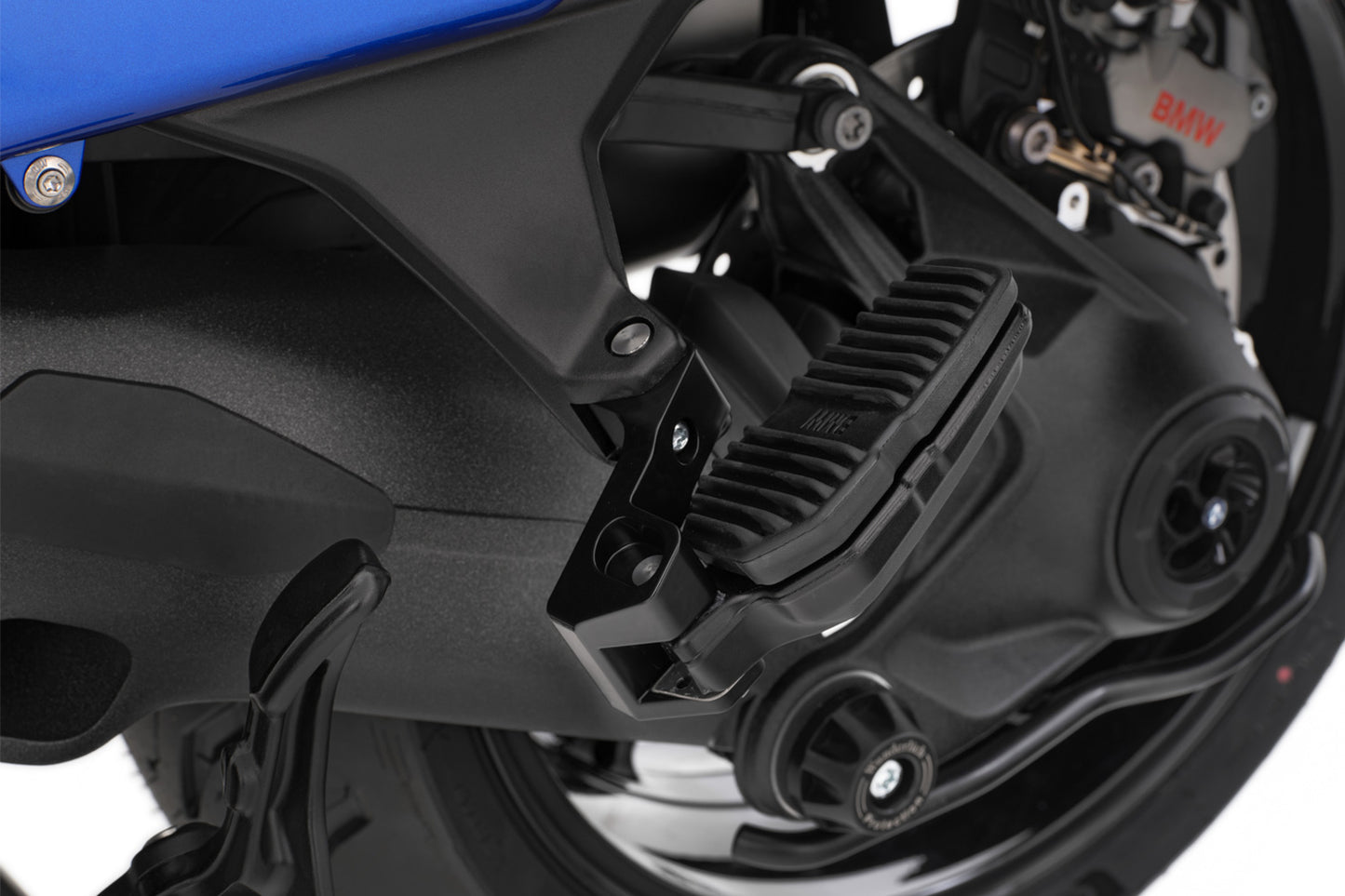 ERGO Passenger Footrest Lowering Kit for the BMW R 1300 RT - black