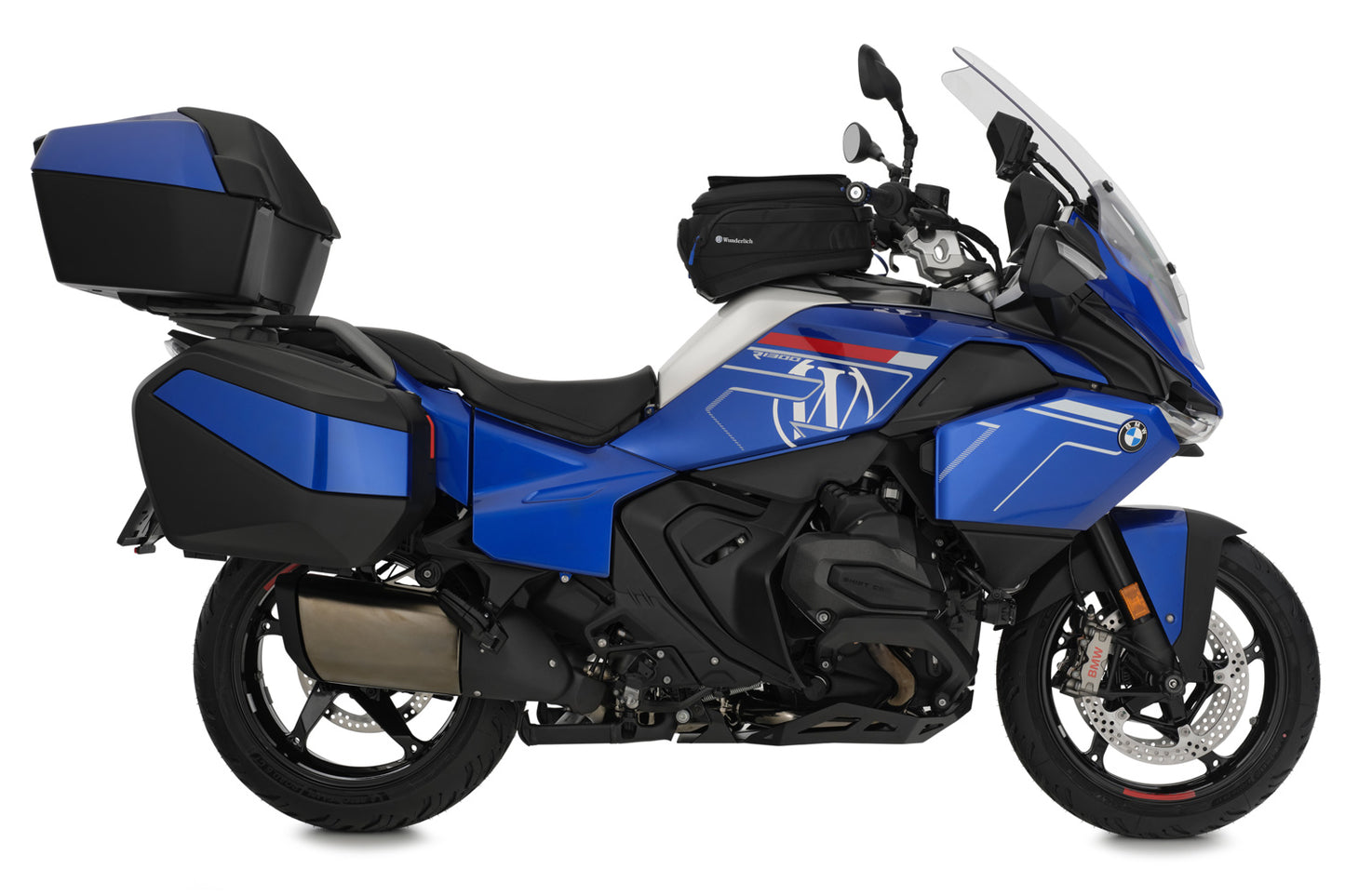 ERGO Passenger Footrest Lowering Kit for the BMW R 1300 RT - black