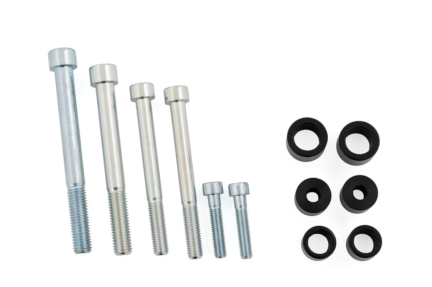 Widening set for R 12 + nineT engine protection bar - black