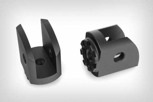 Wunderlich Vario joint rider (pair) - black