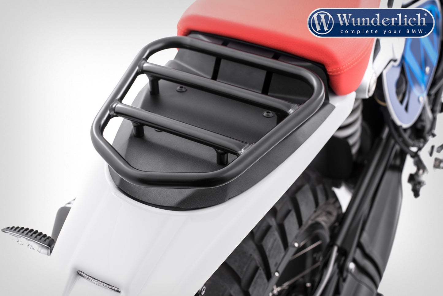 pillion luggage rack “Rallye” - without passenger frame - black