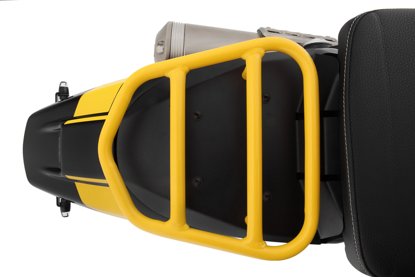 pillion luggage rack “Rallye” - without passenger frame - yellow | Edition 40 Years GS