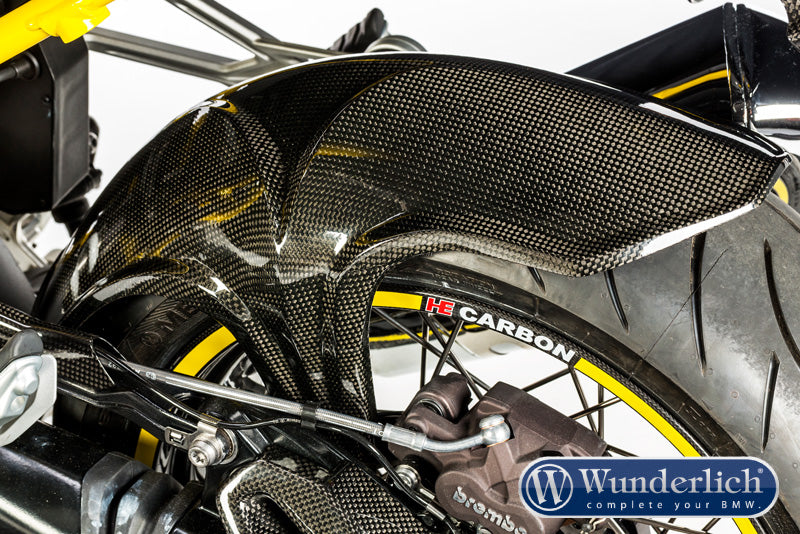 Rear wheel hugger - carbon