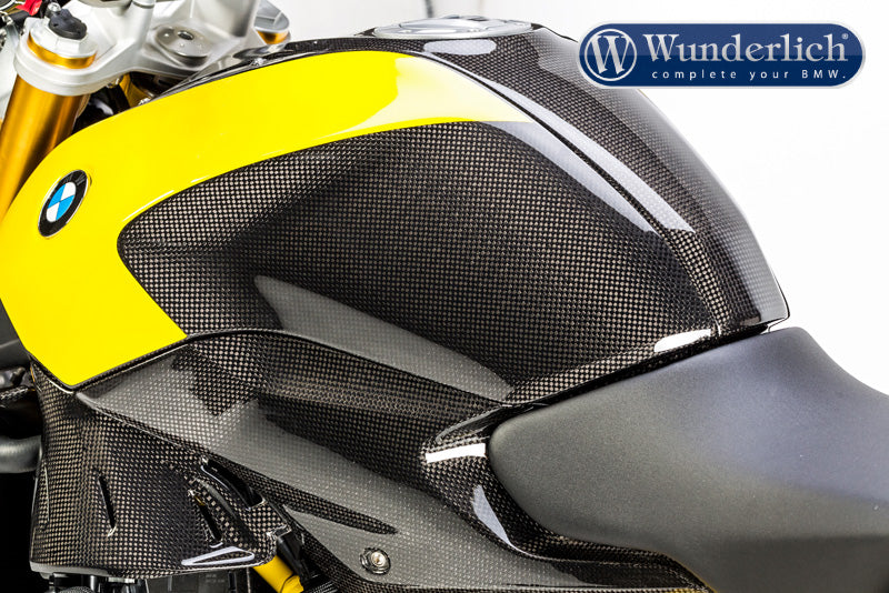 Tank side panel R 1200 R LC - left - carbon