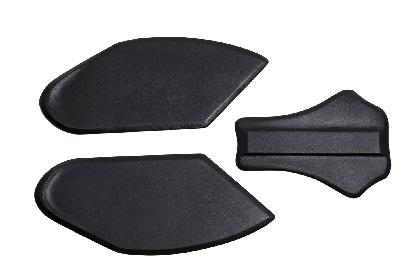 Tank pad set - 3 pieces [black]