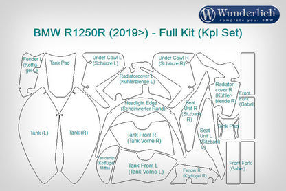 VentureShield paint protection film R 1250 R - clear