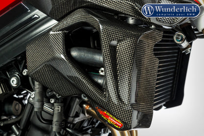Water cooler protection F 800 R 2015 - right - carbon