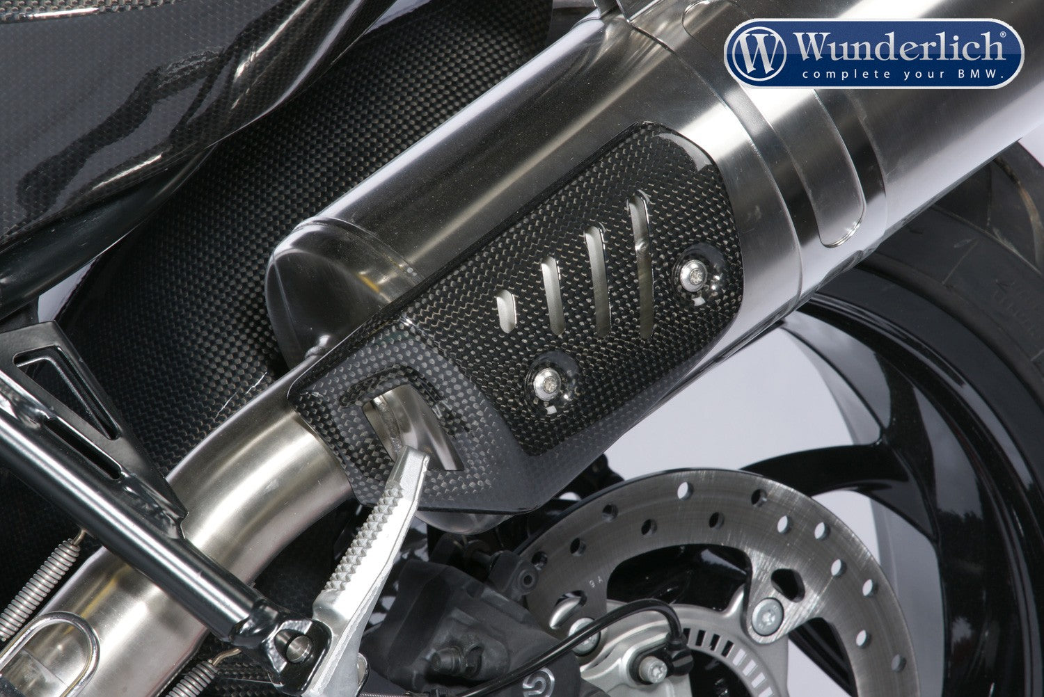 Exhaust heat guard F 800 R 2015 - carbon