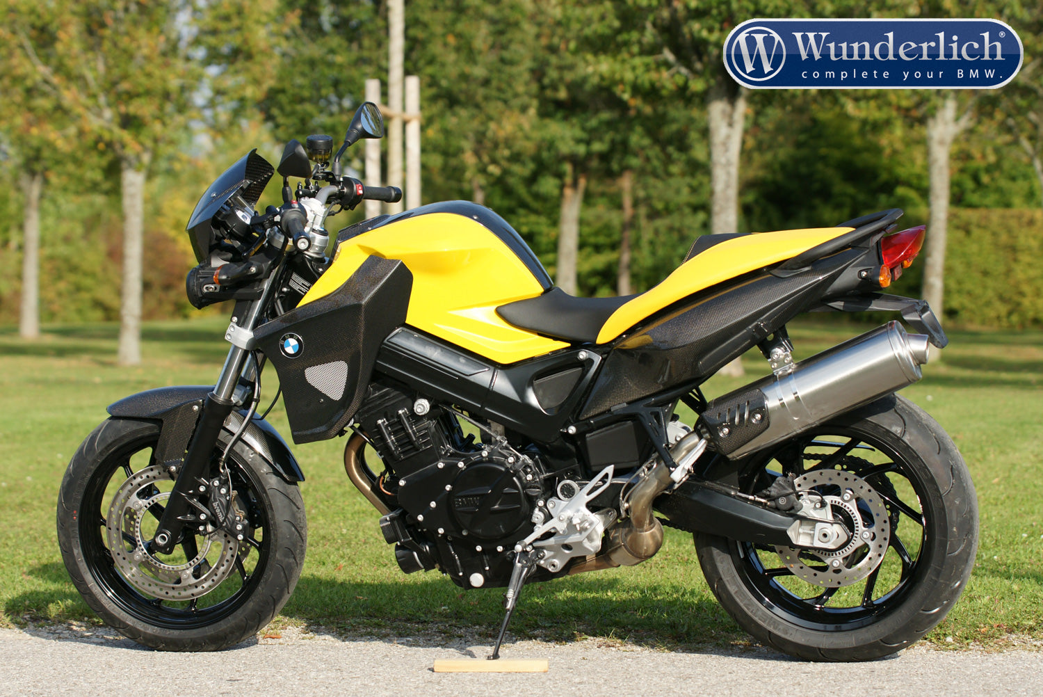 Exhaust heat guard F 800 R 2015 - carbon