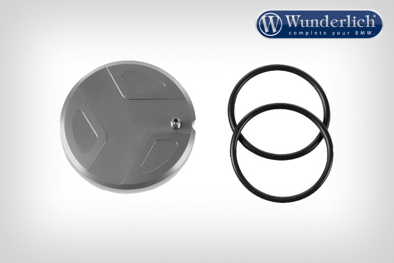 Wunderlich Swingarm Pivot cover set EDGE Design - titanium