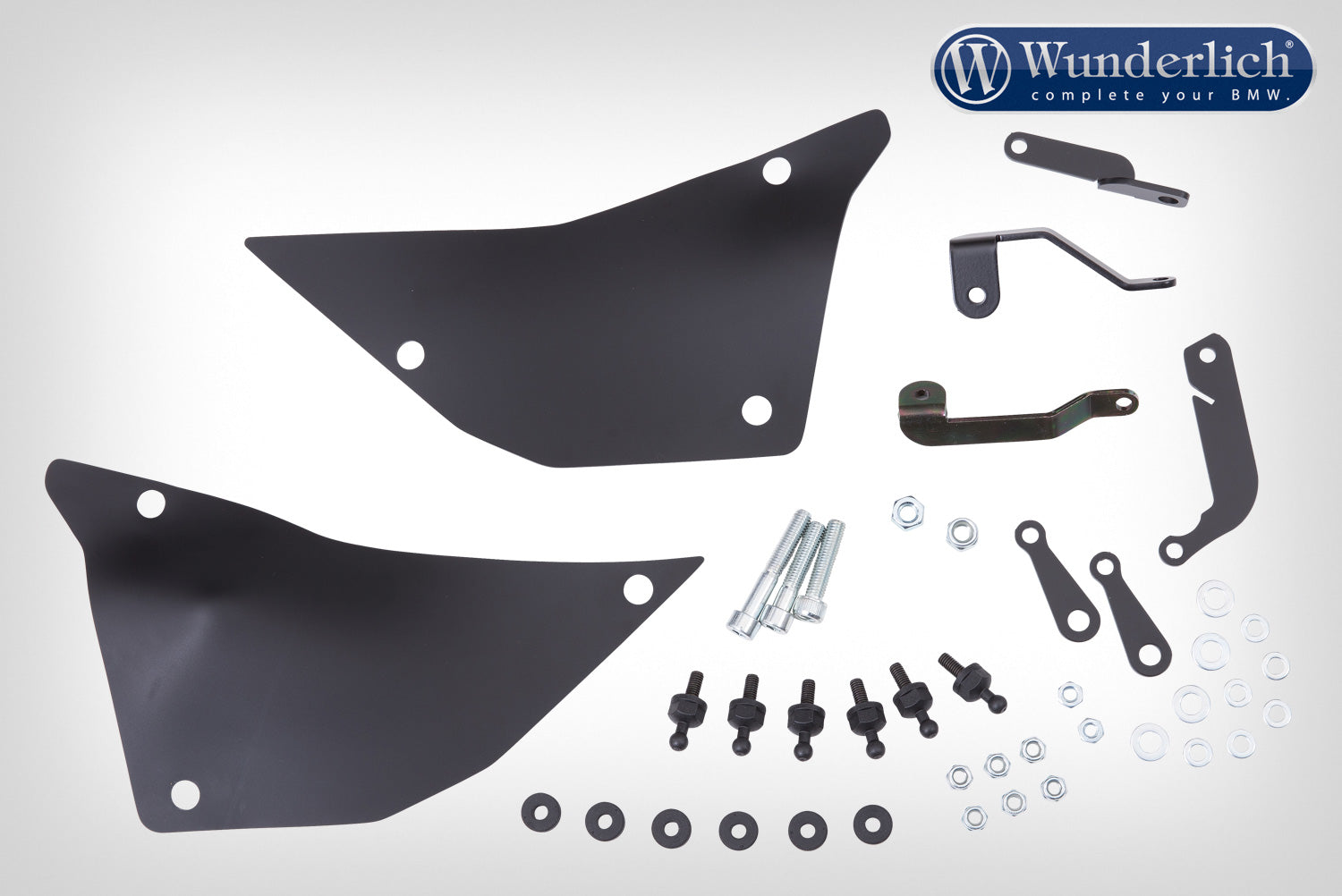 Side cover kit - black