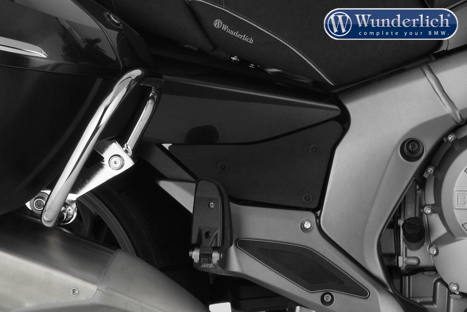 Wunderlich ERGO fairing extension K 1600 GTL from 2017 - Black