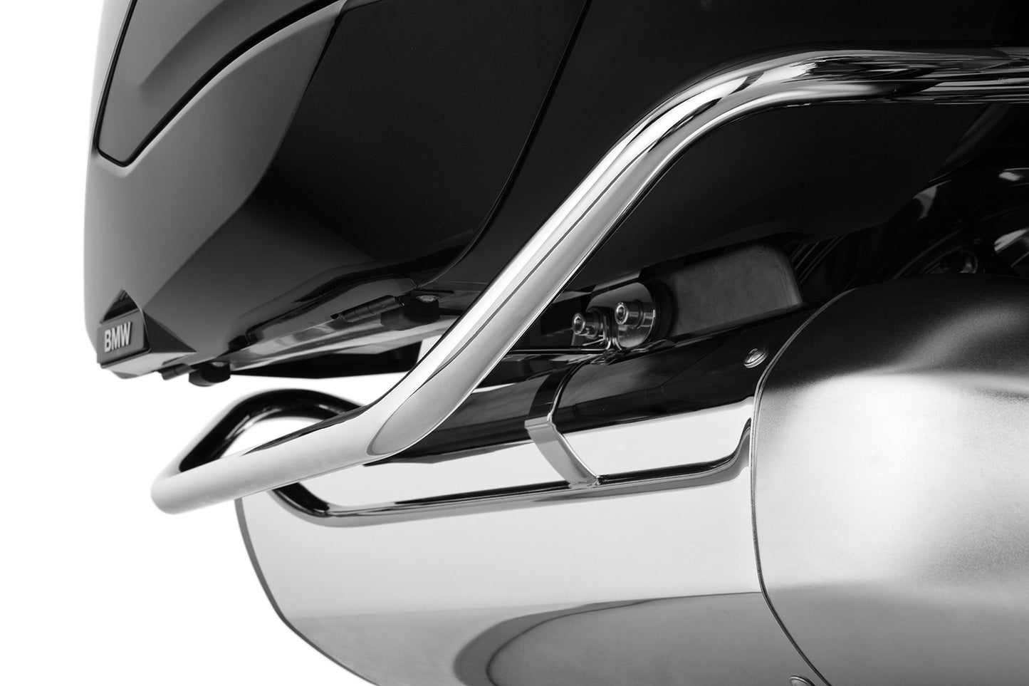 case protection bar - For models with emergency system - chromed