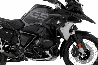 Valve cover & cylinder protectors EXTREME Black Edition - left and right - black