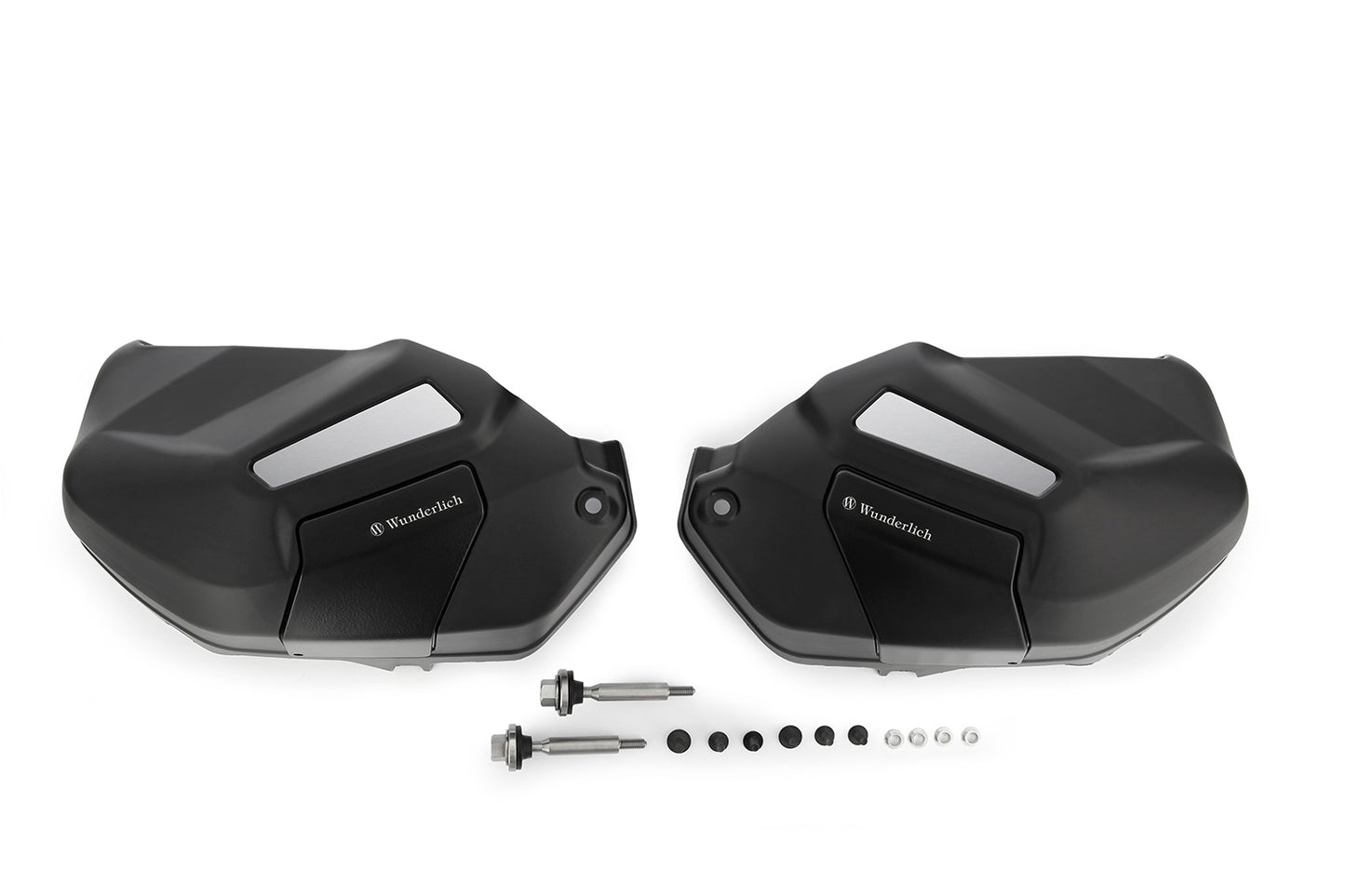 Valve cover & cylinder protectors EXTREME Black Edition - left and right - black