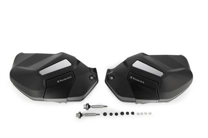 Valve cover & cylinder protectors EXTREME Black Edition - left and right - black