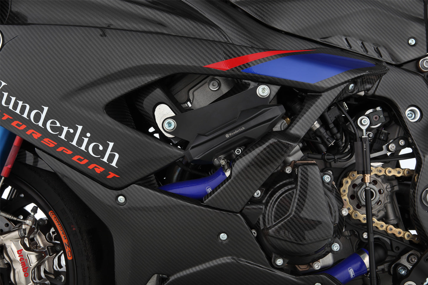 Protection pads racing S 1000 RR - Set - black