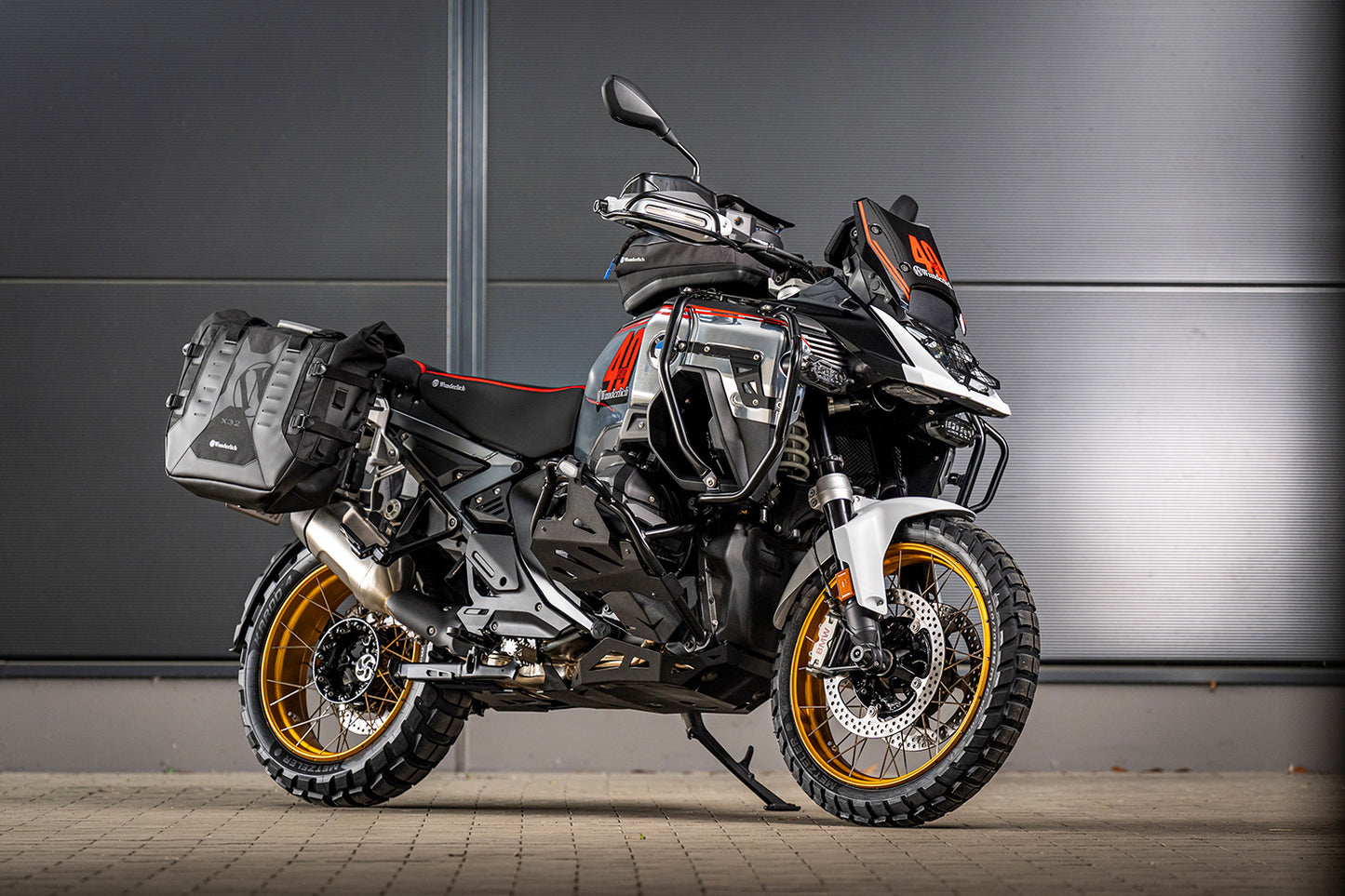 Wunderlich Crash Bar Protector Set GUARD - 25mm - black