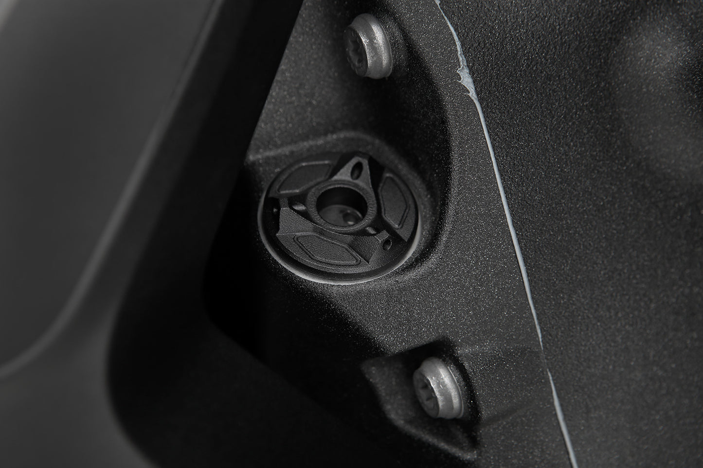 Security Oil Filler Cap - black